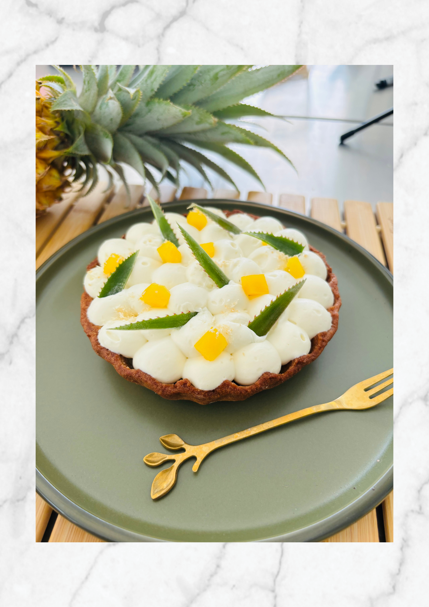 Tarte Ananas Coco